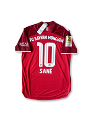 2021–22年 バイエルン・ミュンヘン ホーム レロイ・サネ 10番