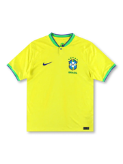 2022年ブラジル代表 刺繍CBFクレストのクローズアップ