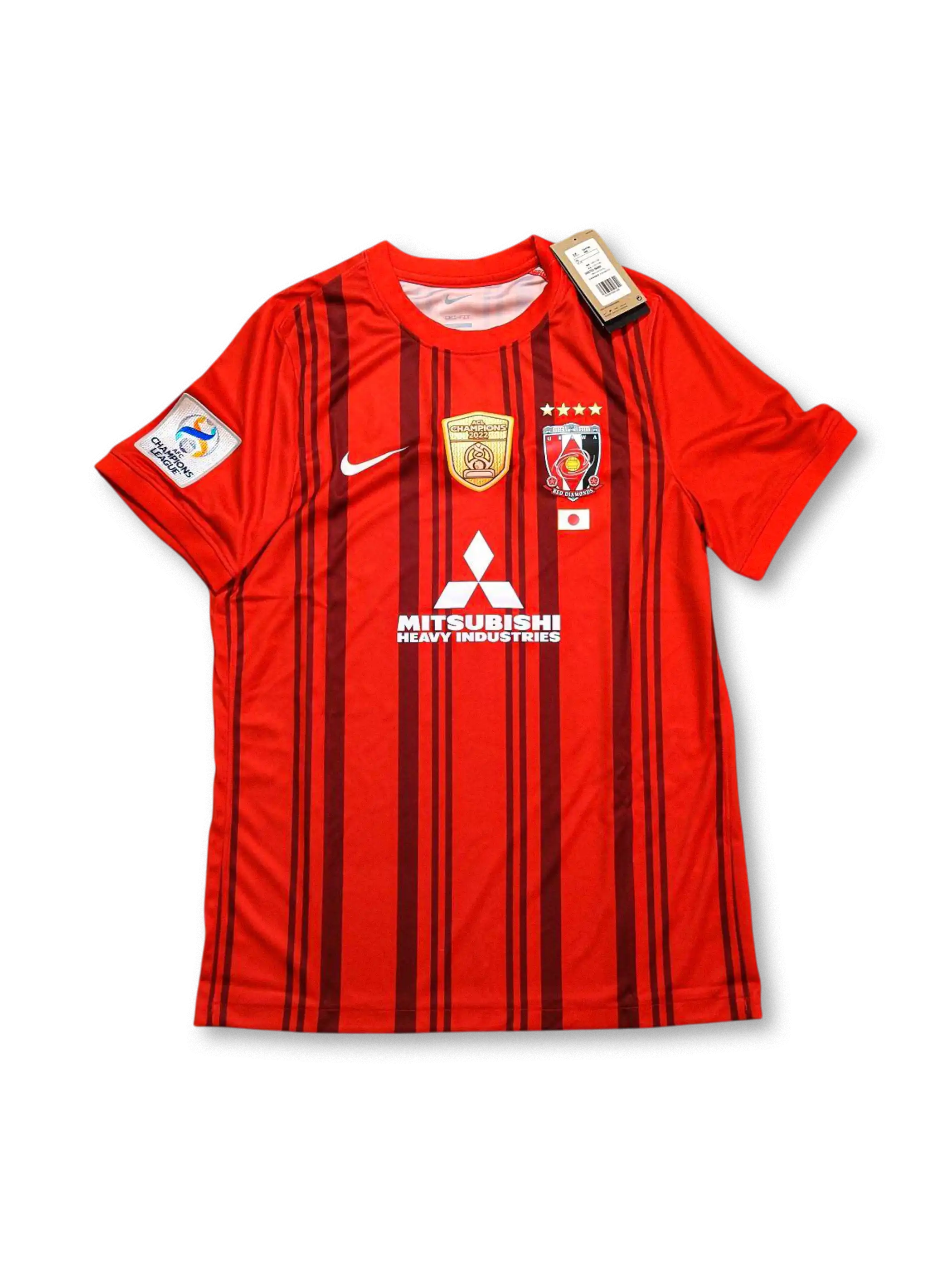 2023/24 浦和レッズ ホーム ユニフォーム ACL選手仕様 ナイキ製 正面デザイン