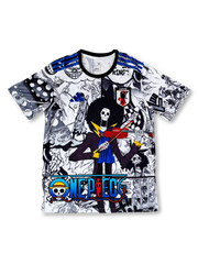 日本代表 × ONE PIECE 特別版 ブルック グラフィックシャツ 正面画像