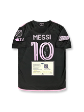 2023-24シーズン インテル・マイアミアウェイユニフォーム、リオネル・メッシサイン入り10番、MLS公式試合用デザイン