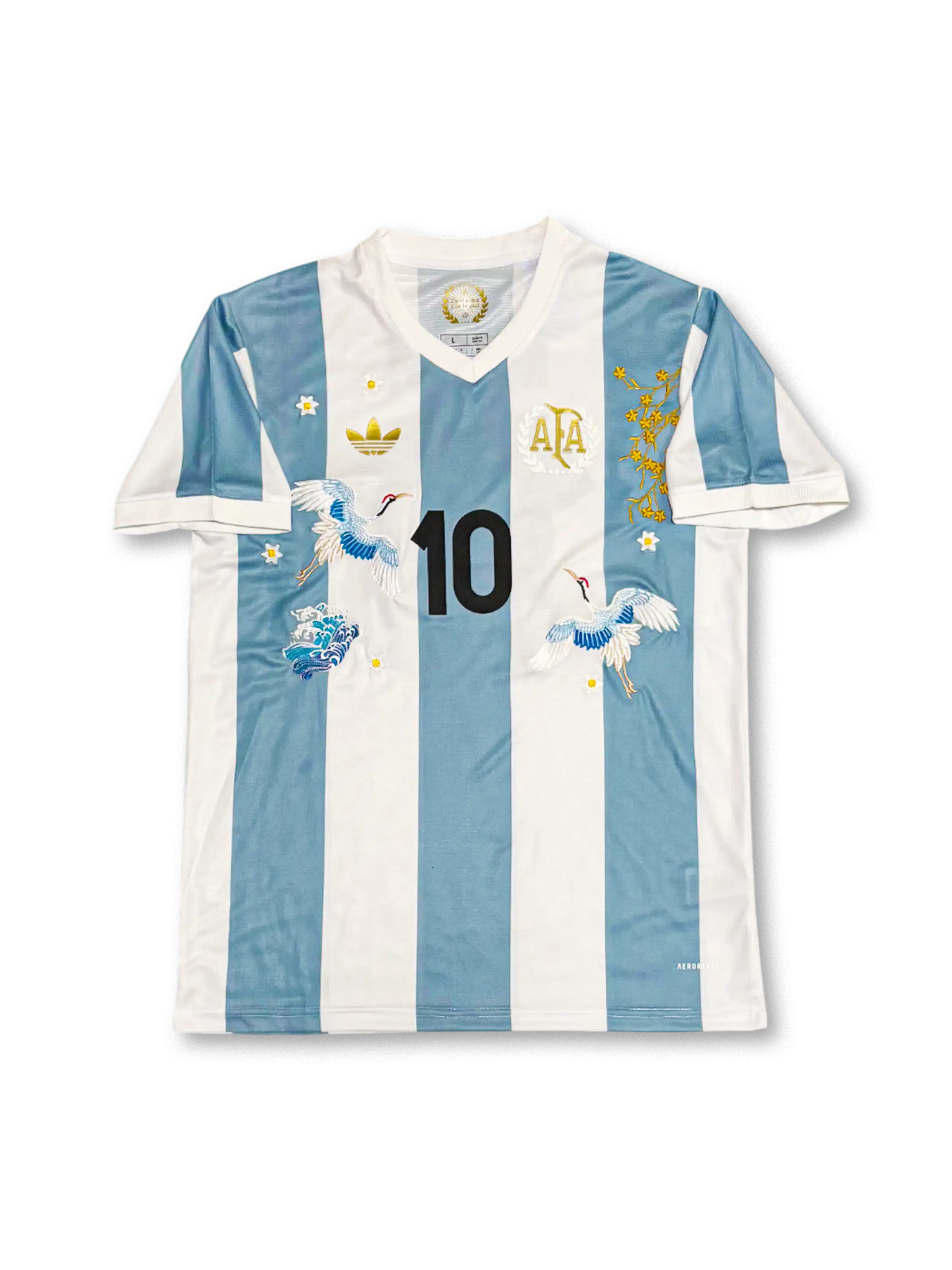 アルゼンチン代表 90s後期 長袖 ユニフォーム  刺繍 2024/25 アルゼンチン代表 ホーム 手刺繍カスタムユニフォ-KICKO