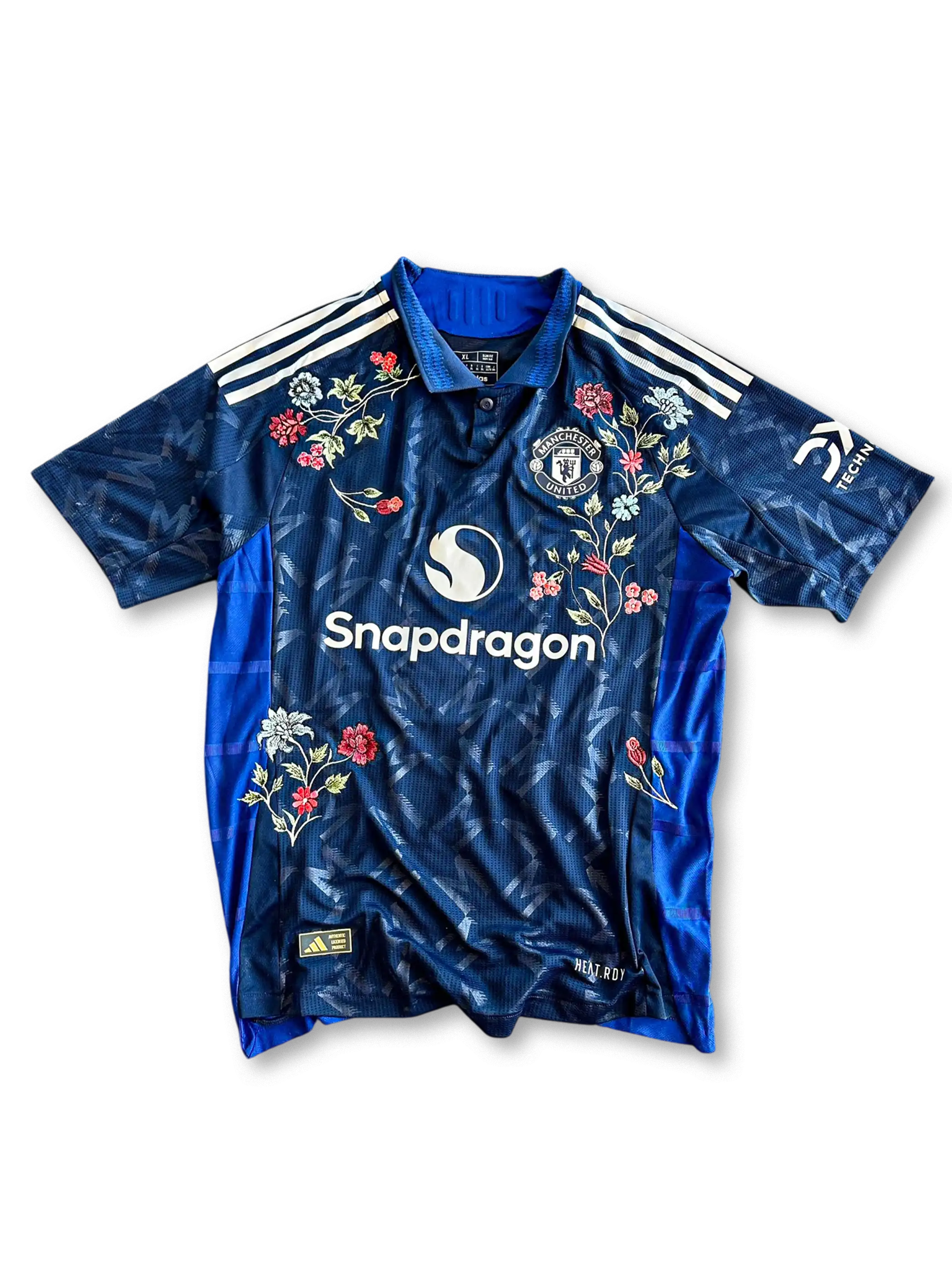 2024/25 マンチェスター・ユナイテッド アウェイユニフォーム 手刺繍カスタムモデル