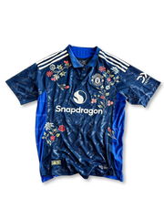 2024/25 マンチェスター・ユナイテッド アウェイユニフォーム 手刺繍カスタムモデル