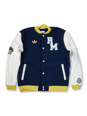 レアル・マドリード VRCTジャケット 前面 ネイビー/ホワイト