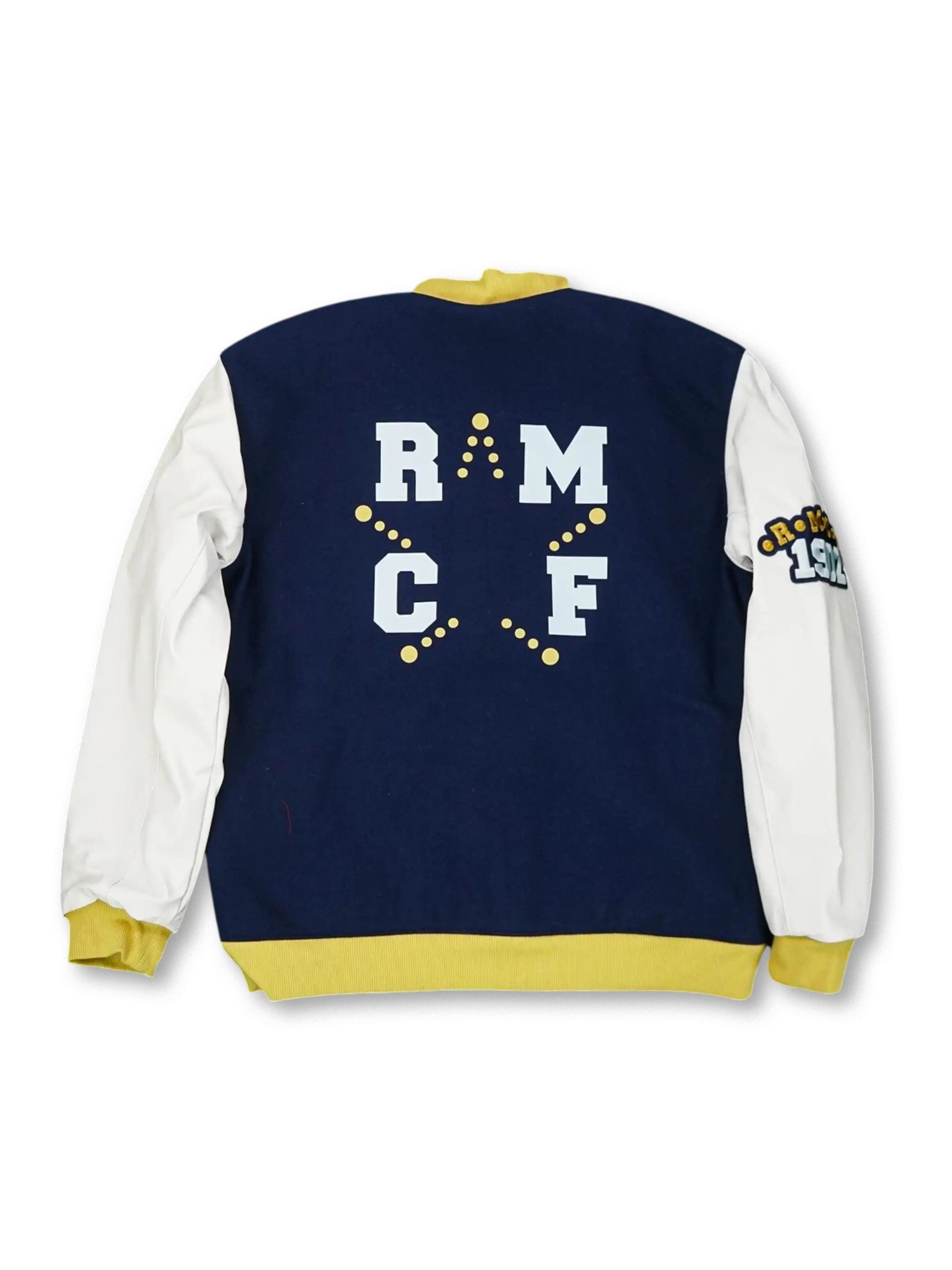 レアル・マドリード VRCTジャケット 前面 ネイビー/ホワイト