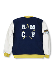 レアル・マドリード VRCTジャケット 前面 ネイビー/ホワイト