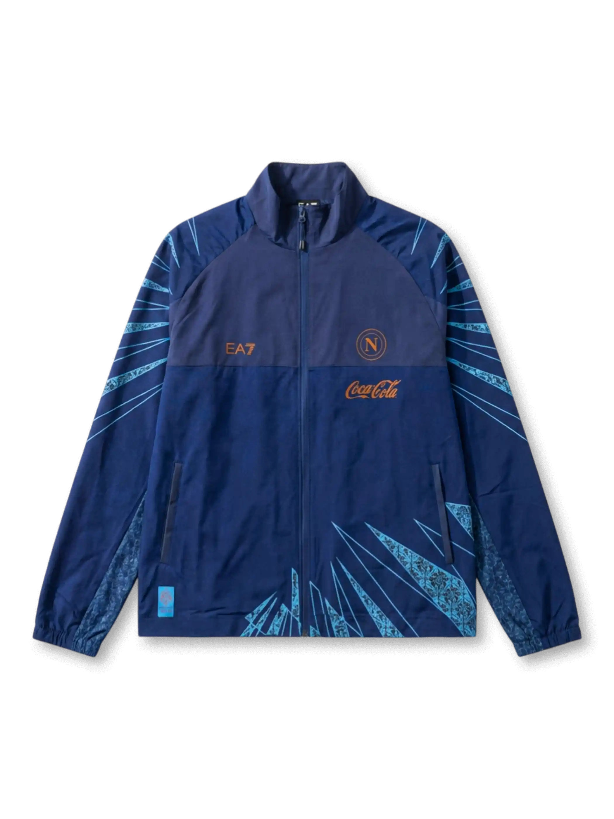 2024-25 SSCナポリ トレーニング プレゼンテーションジャケット EA7製