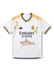2024 レアル・マドリード 手刺繍ホームユニフォーム 正面図