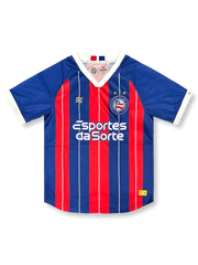 2024-25シーズン バイーアFCホーム記念版サッカーユニフォーム、ブラジルセリエA公式試合用デザイン