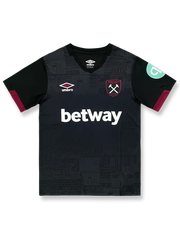 2024-25シーズン ウェストハム・ユナイテッド アウェイユニフォーム、プレミアリーグ公式試合用デザイン