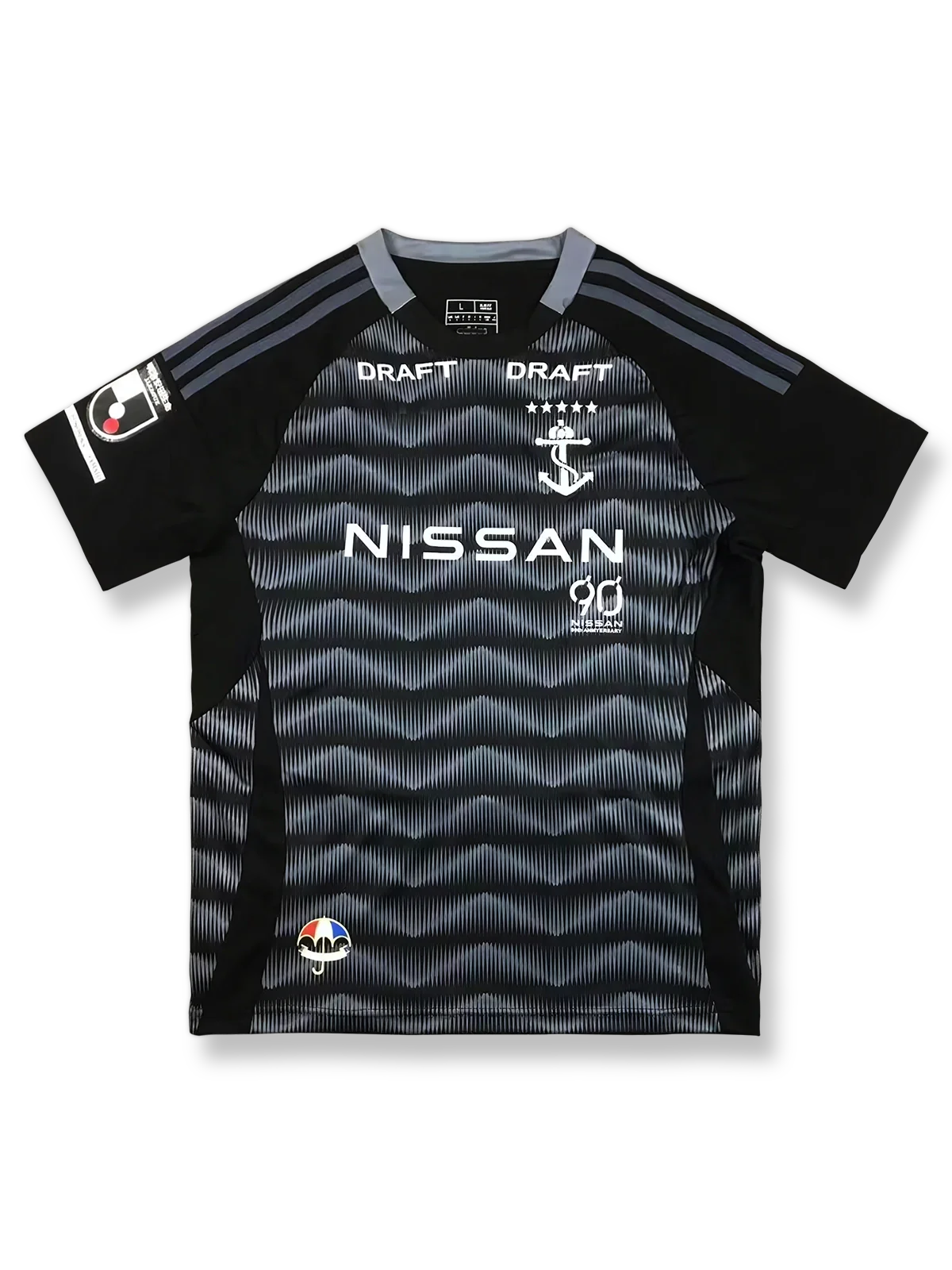 2024年横浜F・マリノス限定版ユニフォーム ブルー 特別デザイン クラブエンブレム刺繍