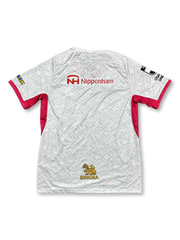 2025–2026 セレッソ大阪 アウェイ ホワイトジオメトリック ユニフォーム、レトロサッカーシャツ