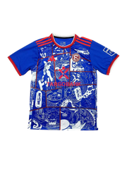 2025-26年フォルトゥナ・デュッセルドルフホームユニフォーム、ビンテージスタイルサッカージャージ