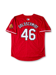 2025年 セントルイス・カージナルス シティコネクトユニフォーム ゴールドシュミット 46番 表面デザイン