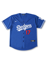 2025年 ロサンゼルス・ドジャース ホームユニフォーム 大谷翔平 17番 表面デザイン