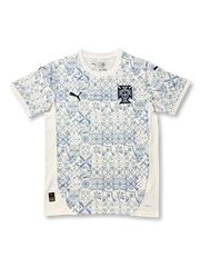 2025年 ポルトガル代表 トレーニングジャージ 正面デザイン アズレージョ模様