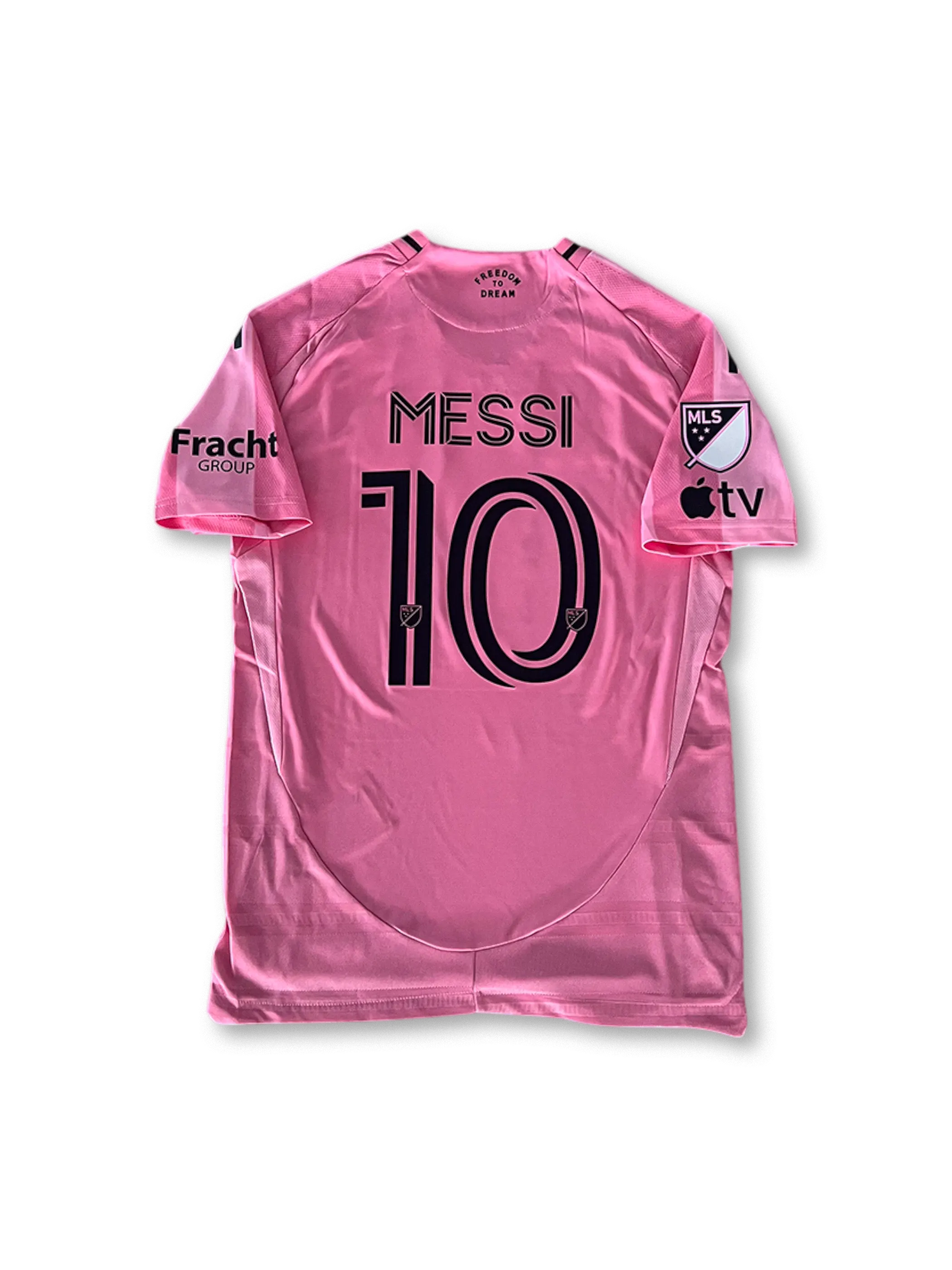 2025-26シーズン インテル・マイアミホームユニフォーム、リオネル・メッシサイン入り10番、MLS公式試合用デザ