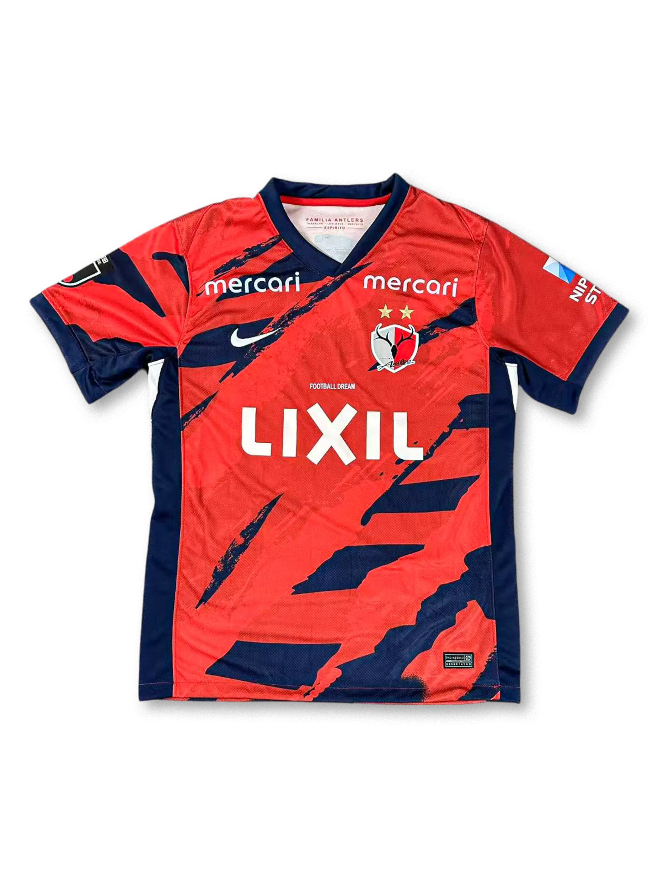 2025-26シーズン 鹿島アントラーズホームユニフォーム、Jリーグ公式試合用デザイン