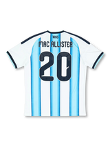 2026-27年 アルゼンチン代表 ホームユニフォーム Mac Allister 20番