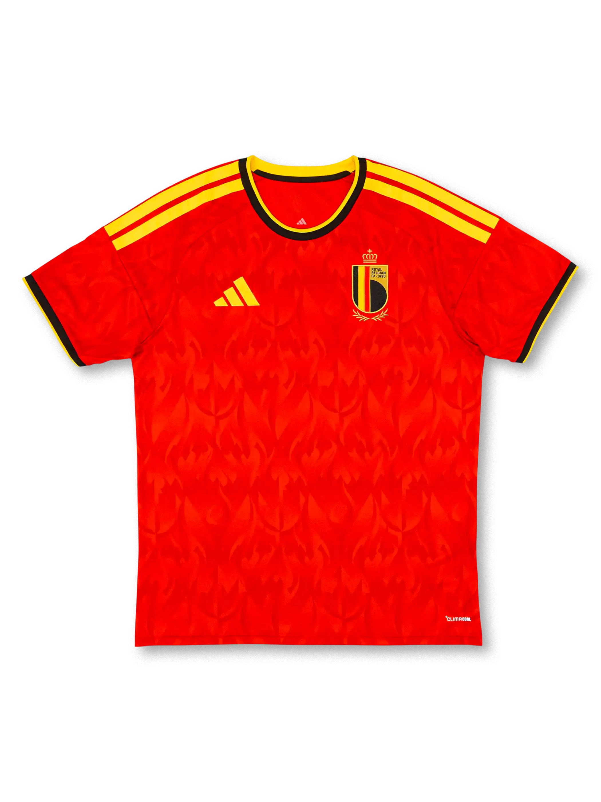 2026-27年ベルギー代表ホームユニフォーム前面