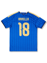 2026-27年イタリア代表ホームユニフォーム バレッラ18番 前面