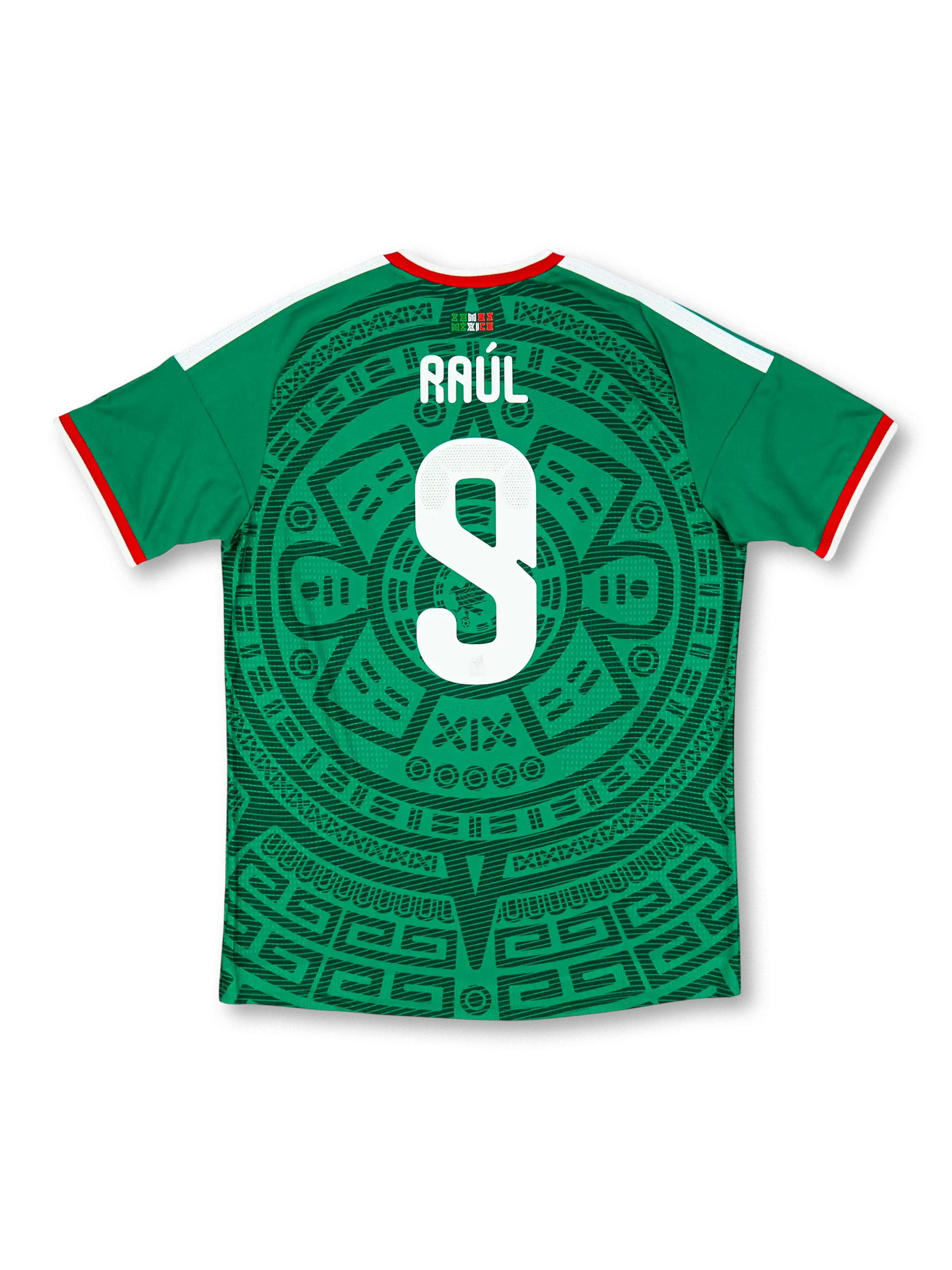 2026-27年メキシコ代表ホーム Raul 9番 オーセンティックユニフォーム前面