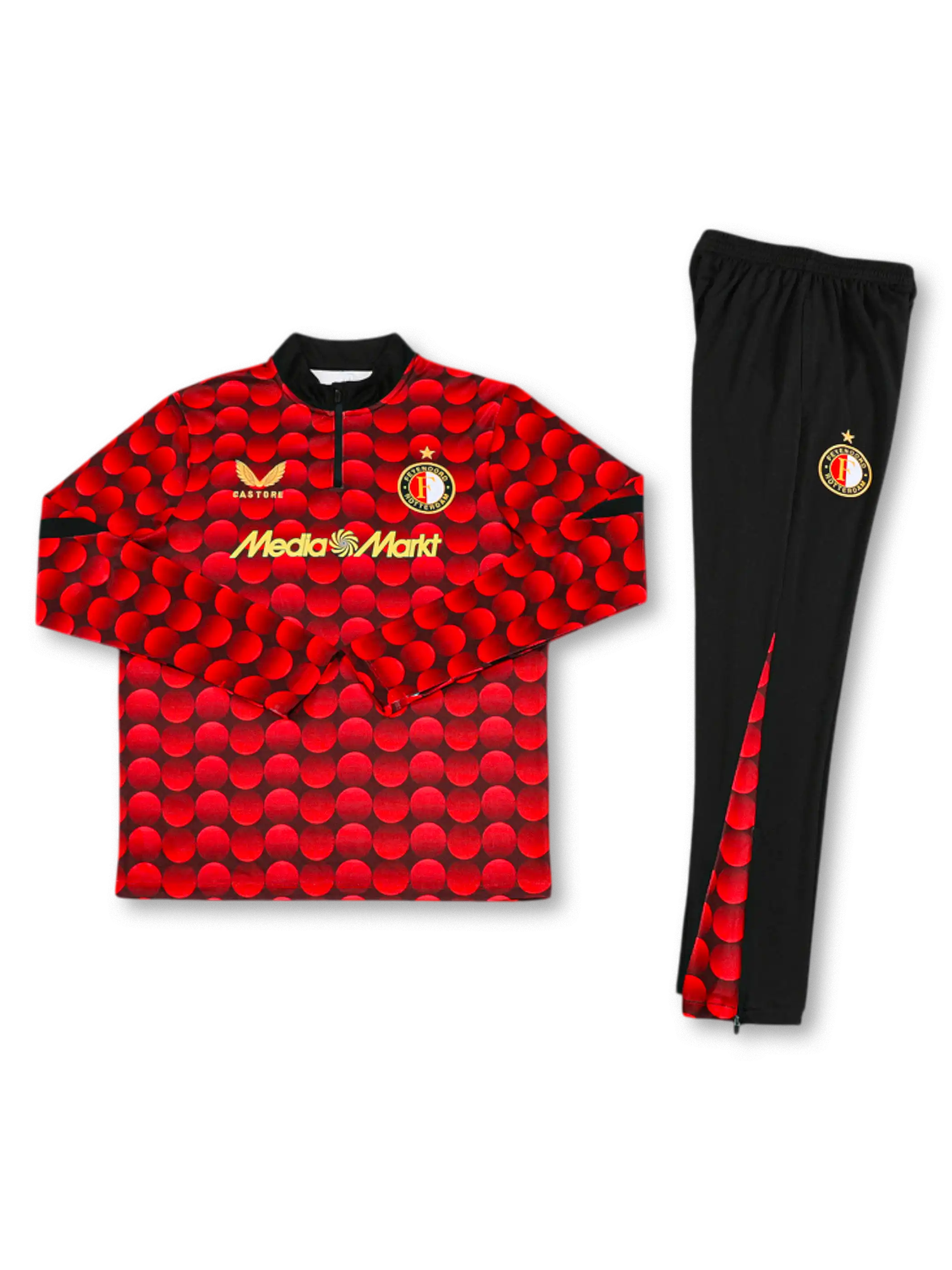 2026年フェイエノールト ドット柄トレーニングトップ 正面