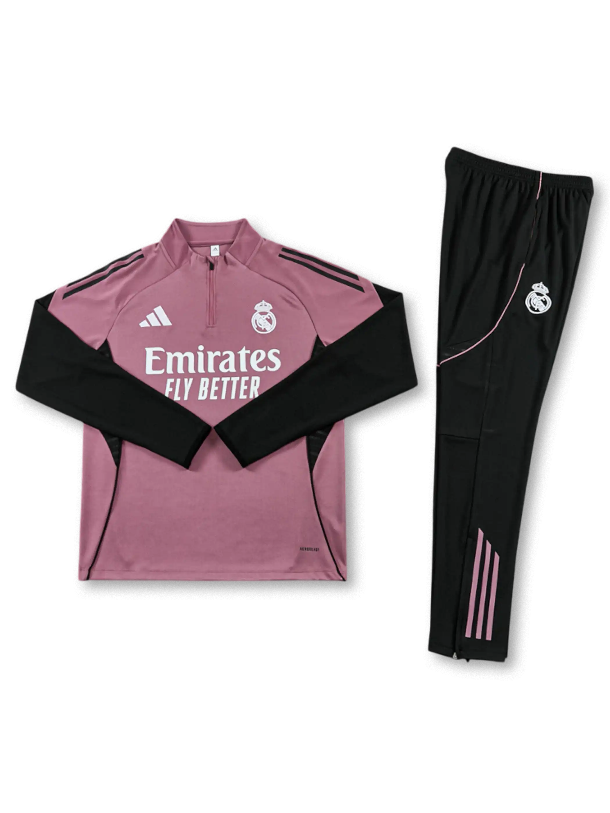 2026 レアル・マドリード トレーニングトップ＆パンツ パープル-KICKO