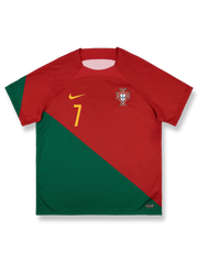 2022-23シーズンのポルトガルクリスティアーノ・ロナウドホームユニフォーム正面画像