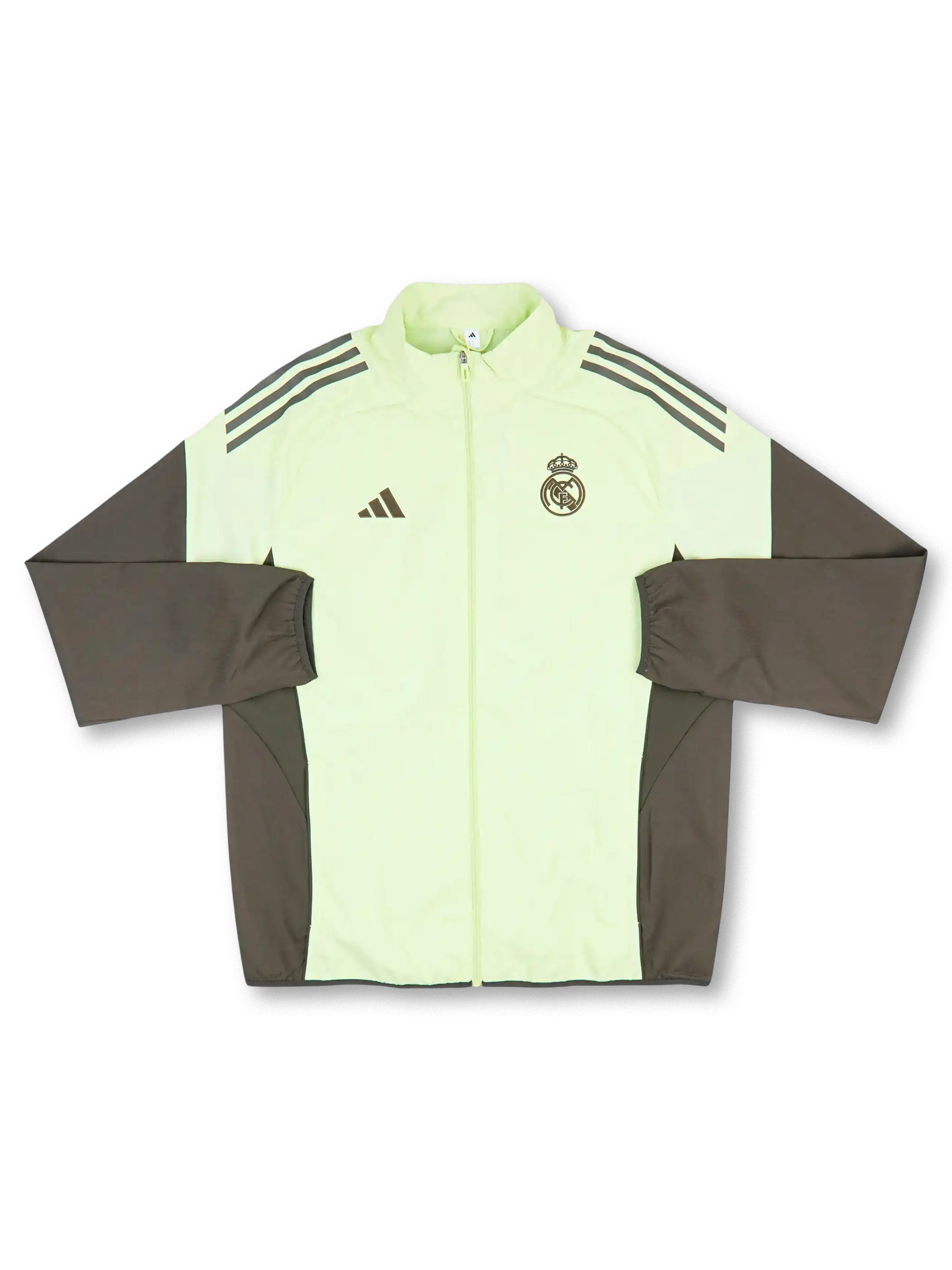 グラスグリーン前面・エンブレムと三本線