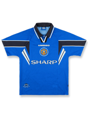 1996/98シーズン マンチェスター・ユナイテッド ベッカム サードレトロユニフォーム正面図