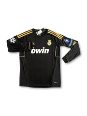 2011/12レアル・マドリードアウェイCロナウド7番長袖ジャージ全体の外観