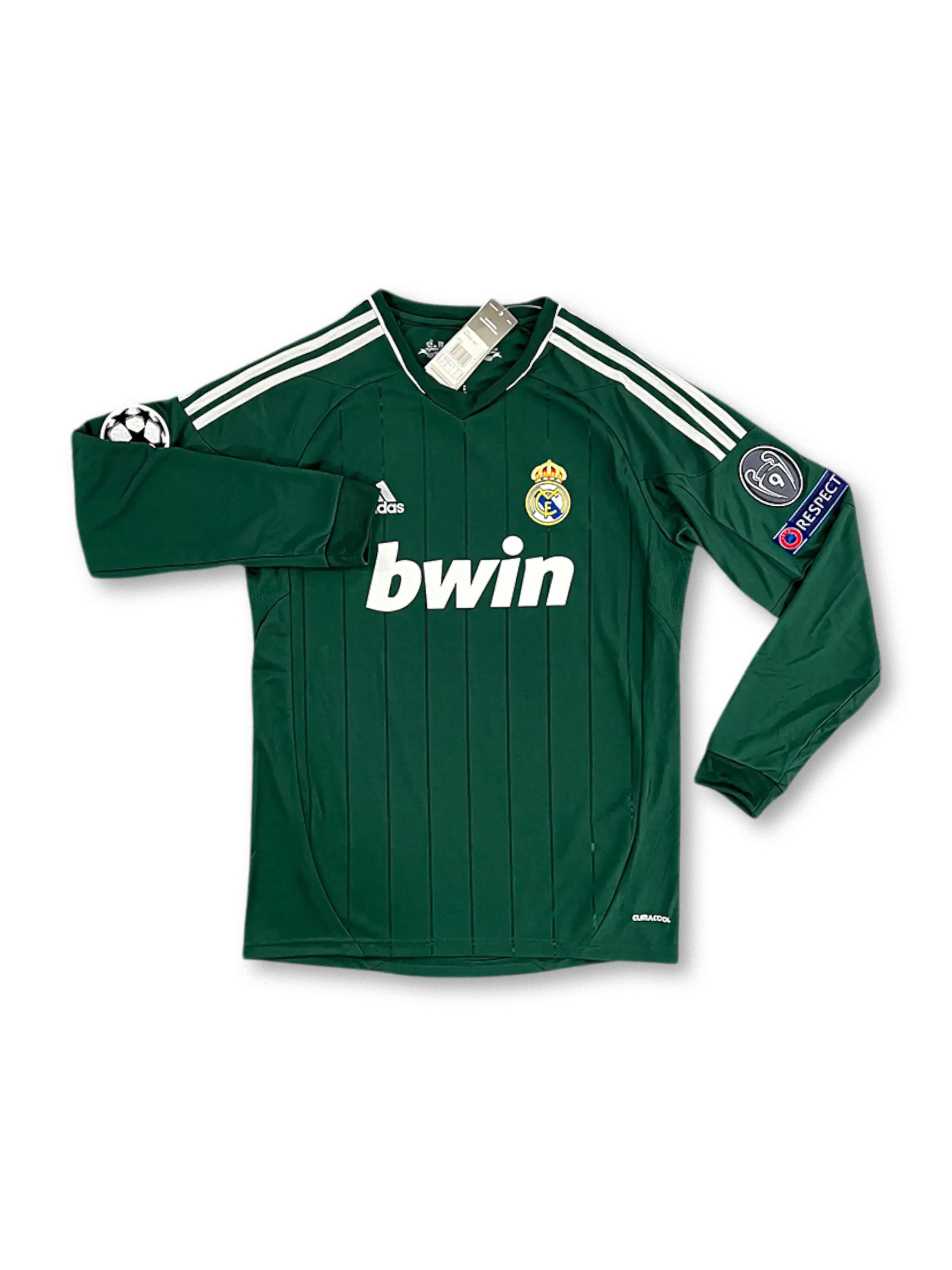 2012/13レアル・マドリードセカンドアウェイCロナウド7番ジャージ全体の外観