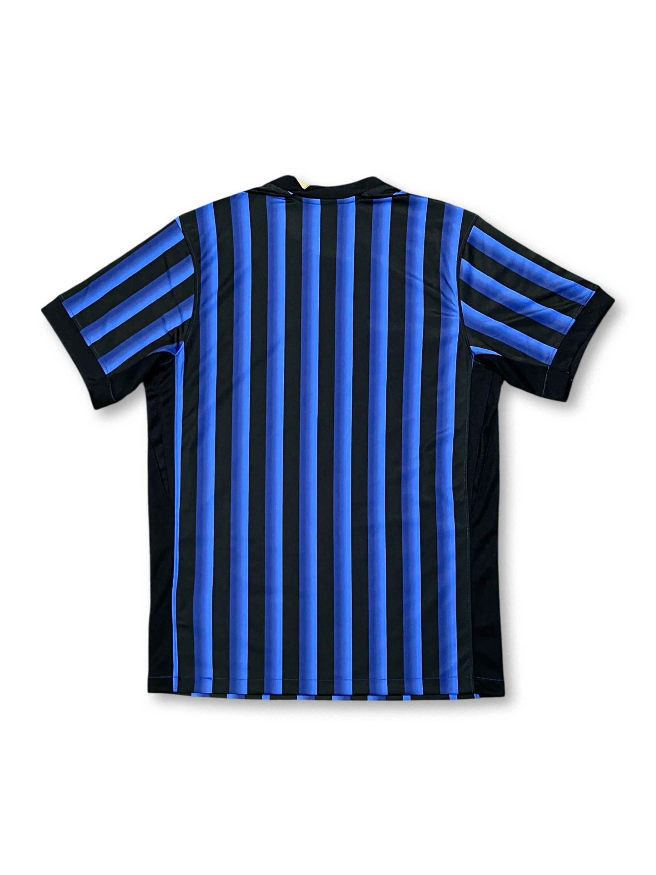 2025/26インテル・ミラノホームジャージ正面・ブラック×ブルーストライプ