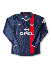 パリ・サンジェルマン 2001-02 ホームユニフォーム