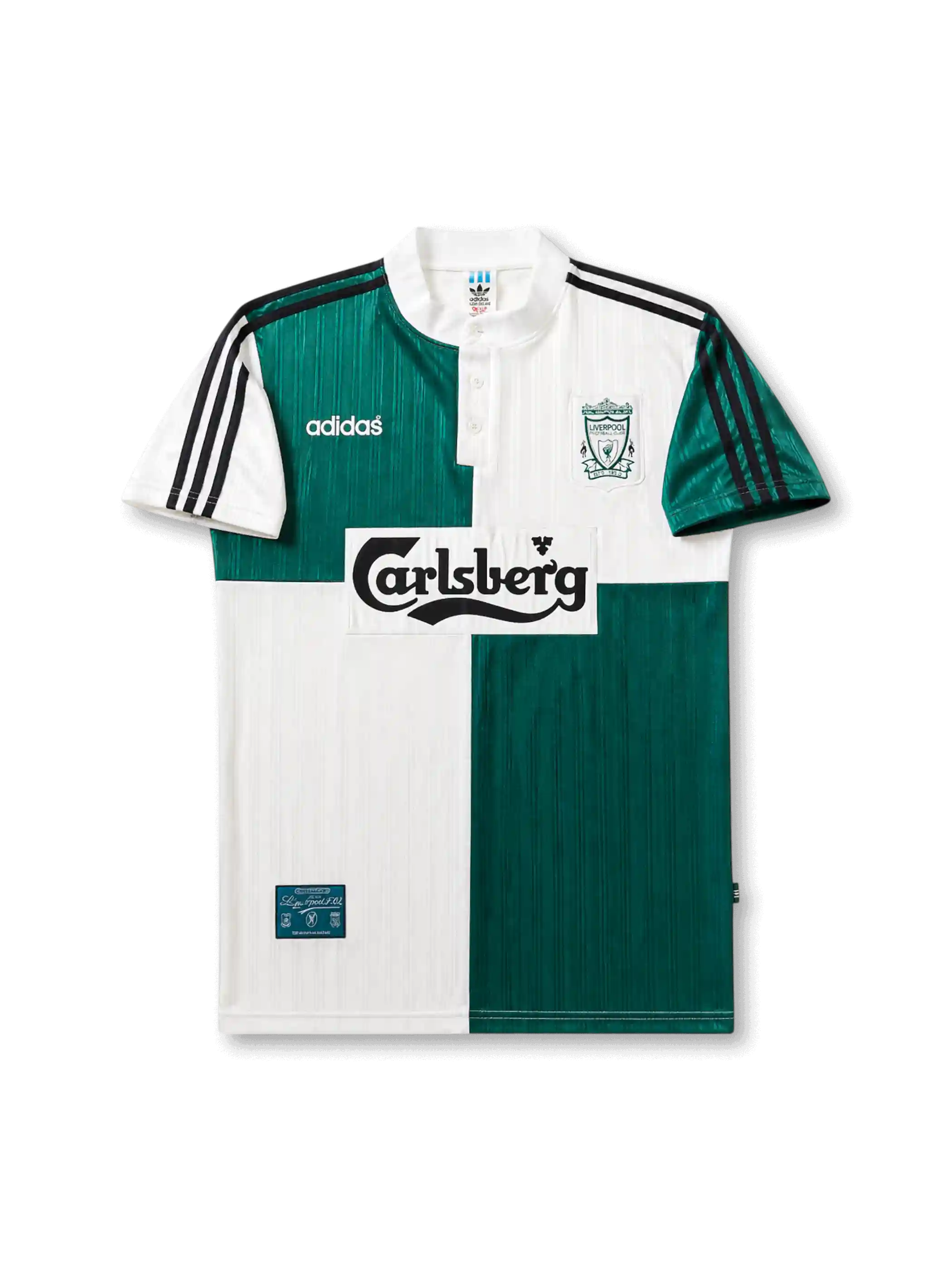 リバプール 1995-1996 アウェイ ユニフォーム Carlsberg リヴァプール 1995-96 アウェイジャージ-KICKO – KICKO JAPAN