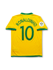 ブラジル代表 2006 ホームジャージ ロナウジーニョ #10