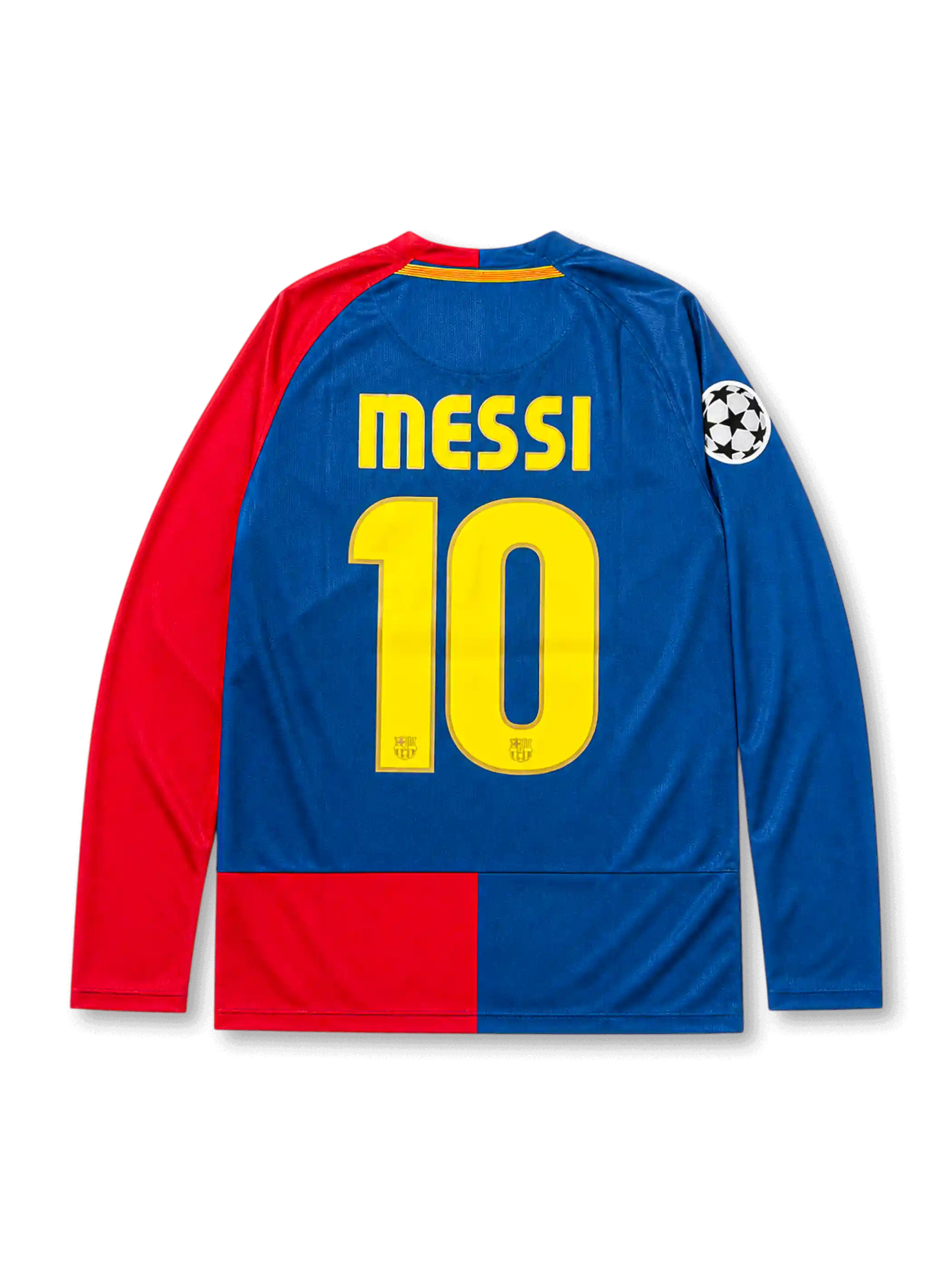 2008-09 バルセロナ UEFAチャンピオンズリーグ決勝 長袖シャツ メッシ