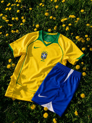 2004 ブラジル代表 ホーム キッズユニフォームセット