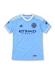 ニューヨーク・シティFC 2015 ホーム ユニフォーム スカイブルー ETIHAD AIRWAYS INAUGURAL SEASON パッチ