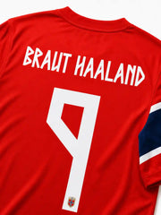 ノルウェー代表 2026 ホームユニフォーム(ブロート・ハーランド 9)