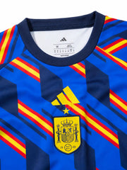 2026-27 スペイン代表 ブルー プレマッチシャツ