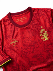 2024-25 スペイン代表 レッド プレマッチシャツ