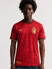 2024-25 スペイン代表 レッド プレマッチシャツ