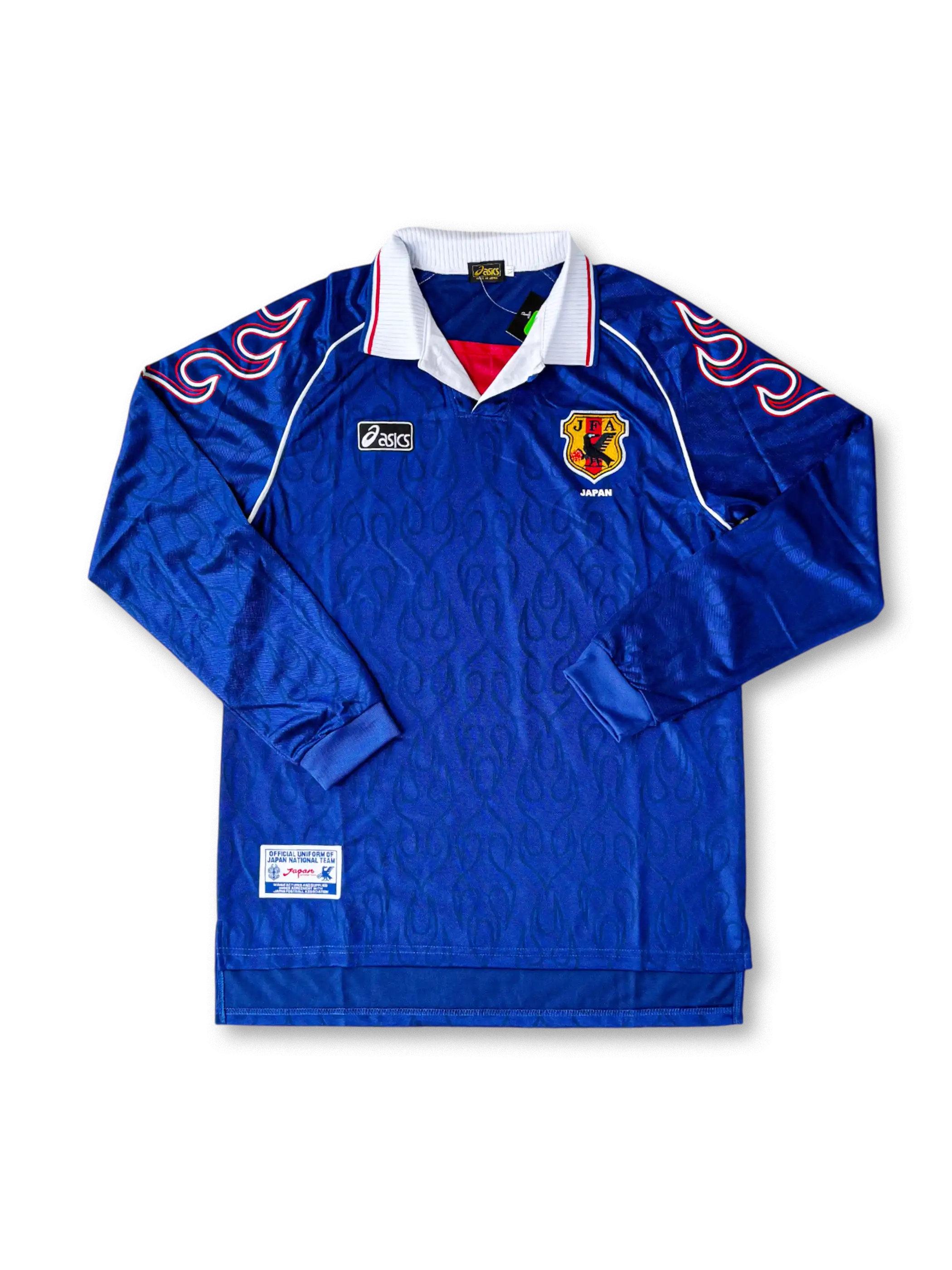 1998年 日本代表 ホーム 長袖ユニフォーム-KICKO – KICKO JAPAN