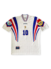 Euro 1996 フランス アウェイ ジダン 10番