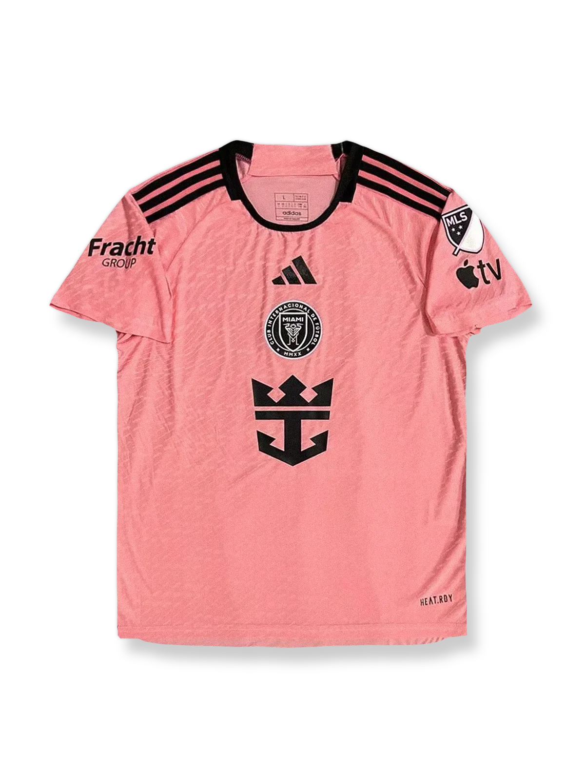 2024-2025シーズン インテル・マイアミ サイン入りホームジャージ正面図