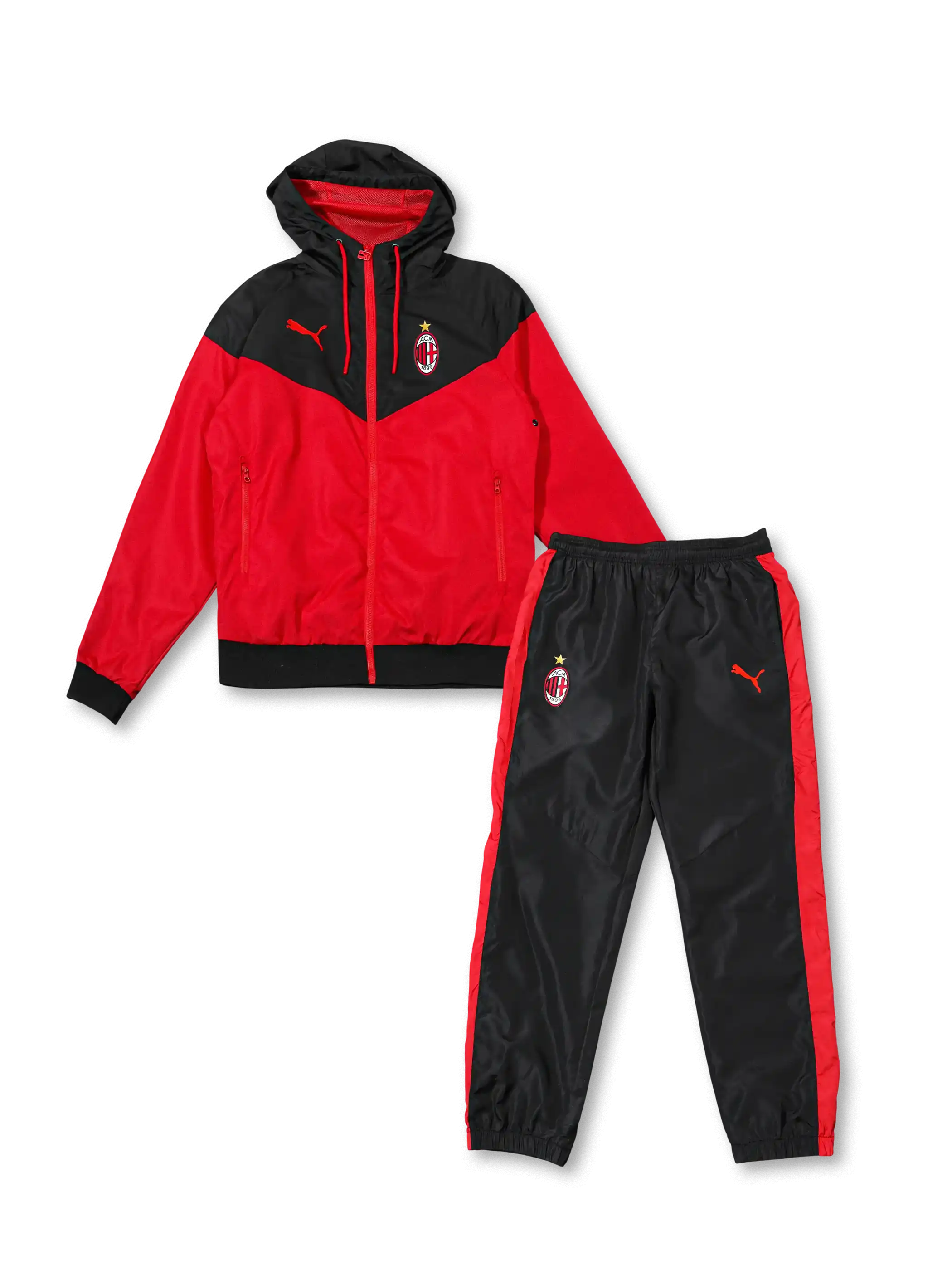 ACミラン トレーニング トラックスーツ 正面