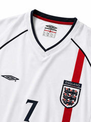2002年 イングランド ホーム ベッカム 7番